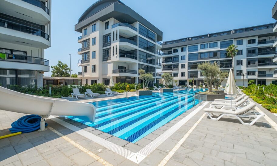 Eligible For Residence Permit 3 Room Duplex For Sale In Oba Alanya 14