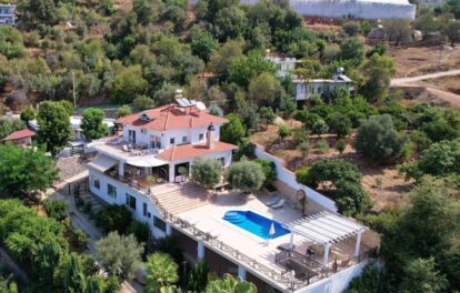 Luxury 10 Room Private Villa For Sale In Kestel Alanya 1