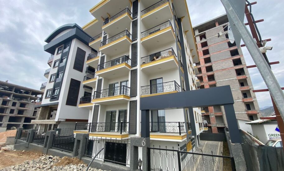 Nowe 2 pokojowe mieszkanie na sprzedaż w Mahmutlar Alanya 1