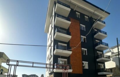 Neu gebaute 2-Zimmer-Wohnung zum Verkauf in Avsallar Alanya 13