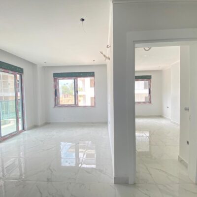 New Built 2 Room Flat For Sale In Oba Alanya 27
