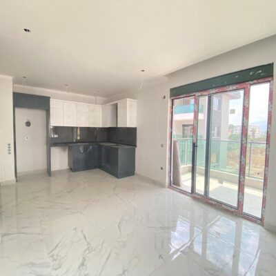 New Built 2 Room Flat For Sale In Oba Alanya 30