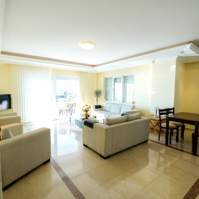Sea View 3 Room Apartment For Sale In Tosmur Alanya 8