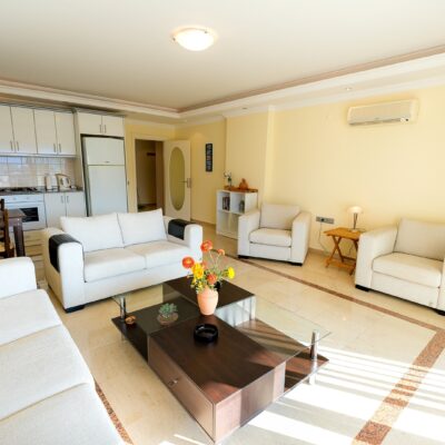 Sea View 3 Room Apartment For Sale In Tosmur Alanya 9