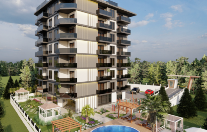 2 Room Flat From Project For Sale In Avsallar Alanya 2