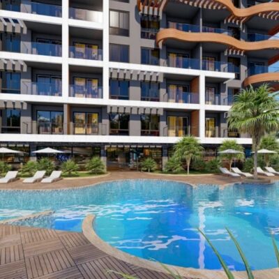 2 Room Flat From Project For Sale In Avsallar Alanya 8