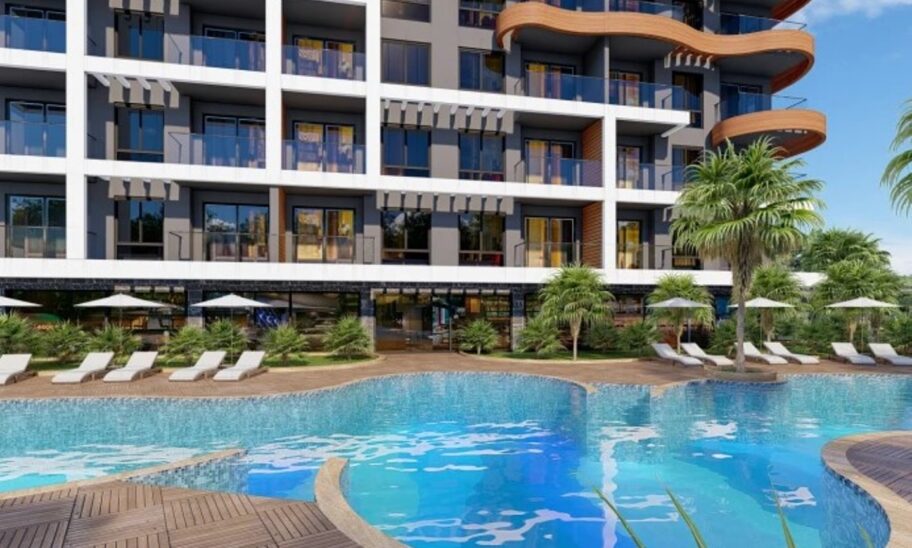2 Room Flat From Project For Sale In Avsallar Alanya 8