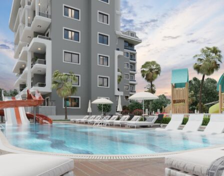 2 Room Flat From Project For Sale In Payallar Alanya 8