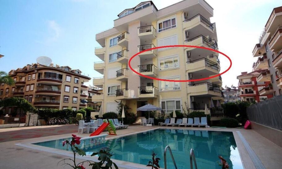 3 Room Furnished Apartment For Sale In Oba Alanya 11