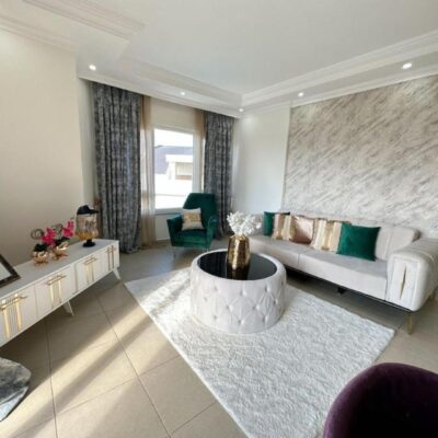 3 Room Furnished Apartment For Sale In Oba Alanya 40