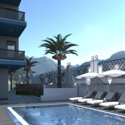 4 Room Apartment For Sale In Oba Alanya 1