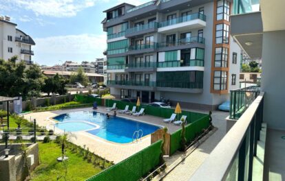 Cheap Furnished 3 Room Apartment For Sale In Oba Alanya 53