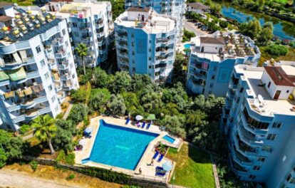 Cheap Furnished 3 Room Apartment For Sale In Tosmur Alanya 14
