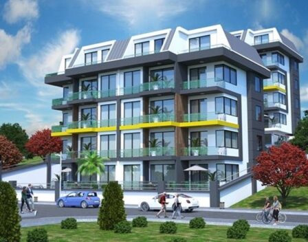 Nahe am Meer gelegene 2-Zimmer-Wohnung zum Verkauf in Kestel Alanya 15
