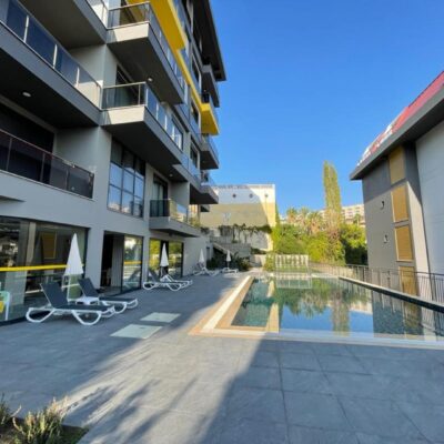 Close To Sea 2 Room Flat For Sale In Kestel Alanya 16