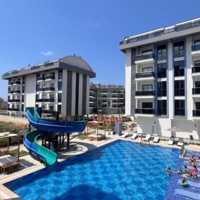 Full Activity 2 Room Flat For Sale In Oba Alanya 2