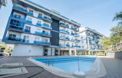 Full Activity 2 Room Flat For Sale In Oba Alanya 10