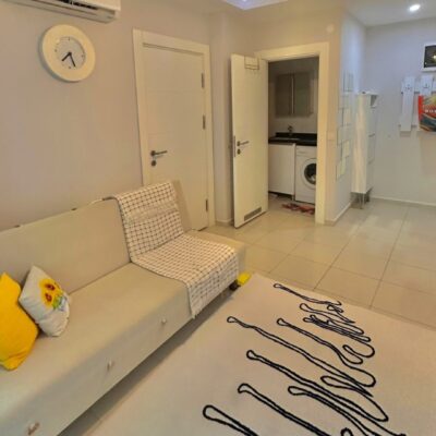 Furnished 2 Room Flat For Sale In Oba Alanya 32