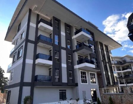 Umeblowane 2 pokojowe mieszkanie na sprzedaż w Oba Alanya 55