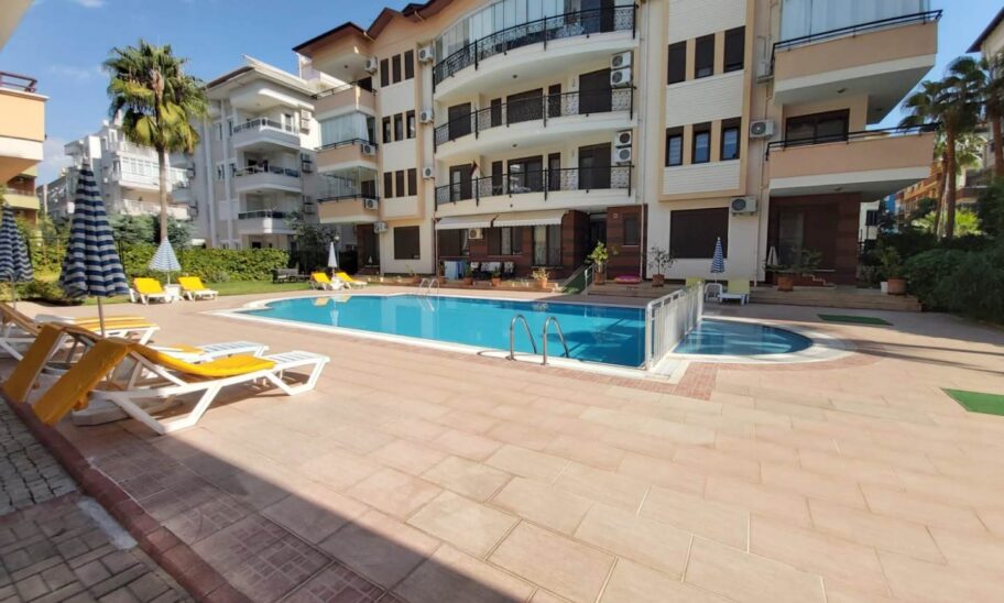 Furnished 3 Room Apartment For Sale In Oba Alanya 2