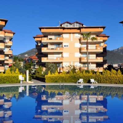 Furnished 3 Room Apartment For Sale In Oba Alanya 7