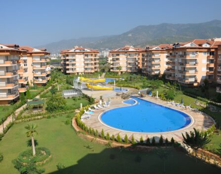 Furnished 3 Room Apartment For Sale In Oba Alanya 10