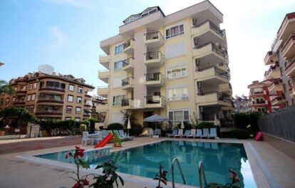 Furnished 3 Room Apartment For Sale In Oba Alanya 28