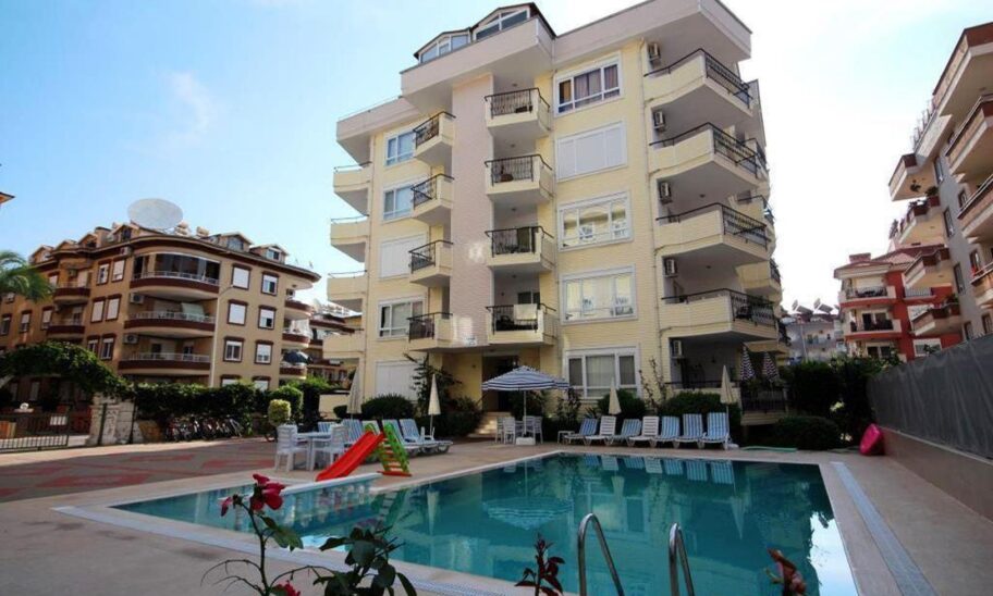 Furnished 3 Room Apartment For Sale In Oba Alanya 28
