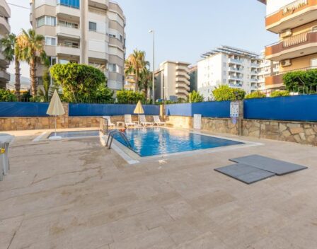 Furnished 3 Room Apartment For Sale In Oba Alanya 47