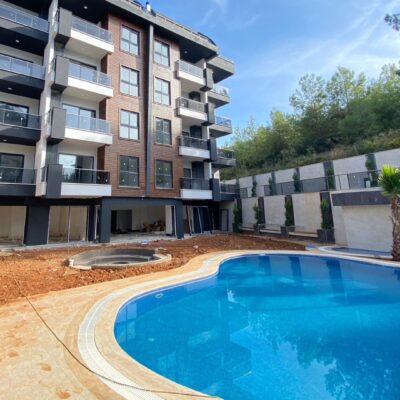 New 2 Room Flat For Sale In Oba Alanya 9