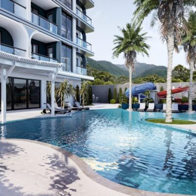 New Built 2 Room Flat For Sale In Demirtas Alanya 1