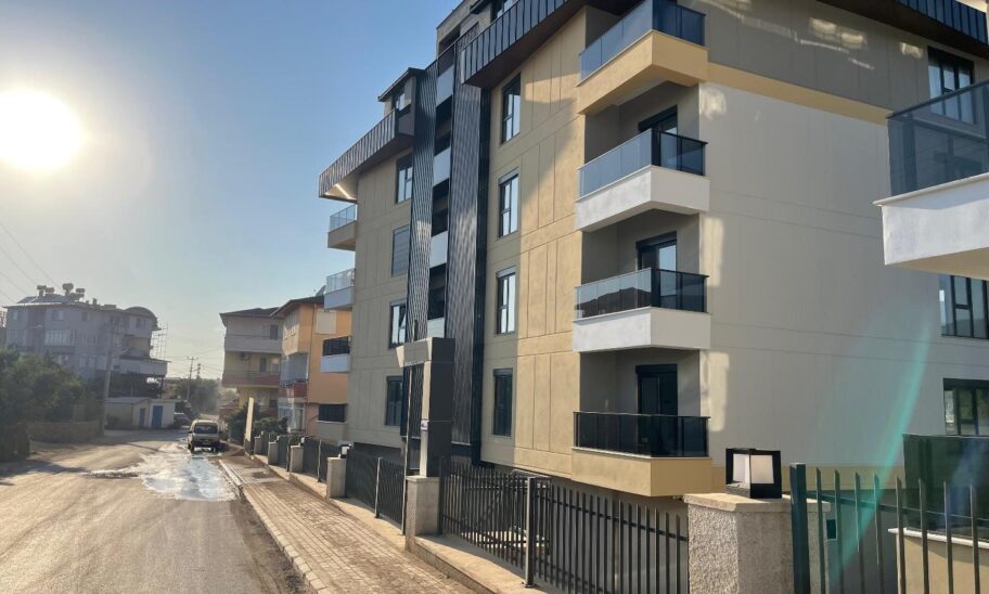 New Built 2 Room Flat For Sale In Oba Alanya 16