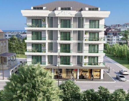 Neu gebaute 3-Zimmer-Wohnung zum Verkauf in Oba Alanya 11