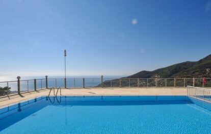 Sea View Cheap 3 Room Apartment For Sale In Bektas Alanya 1