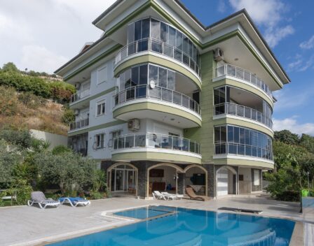 Sea View Furnished 5 Room Duplex For Sale In Alanya 15