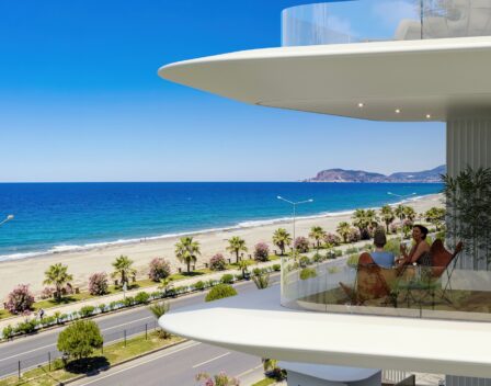 Beachfront Apartments From Project For Sale In Kestel Alanya 4