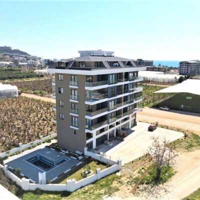 Billig møblert 2-roms leilighet til salgs i Kargicak Alanya 2