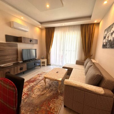 Cheap Furnished 2 Room Flat For Sale In Mahmutlar Alanya 1