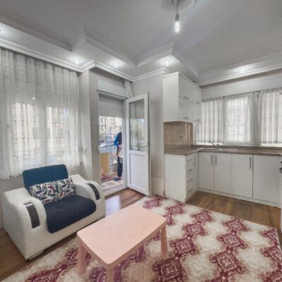Billig møblert 3 roms leilighet til salgs i Alanya 21