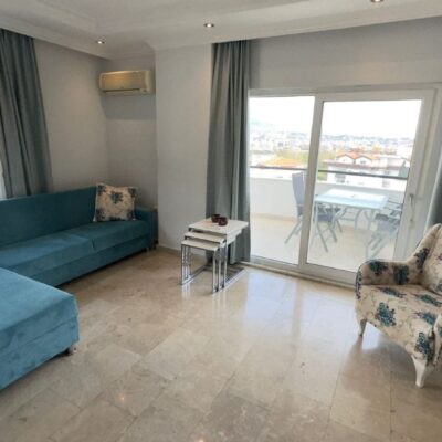 Cheap Furnished 3 Room Apartment For Sale In Cikcilli Alanya 6