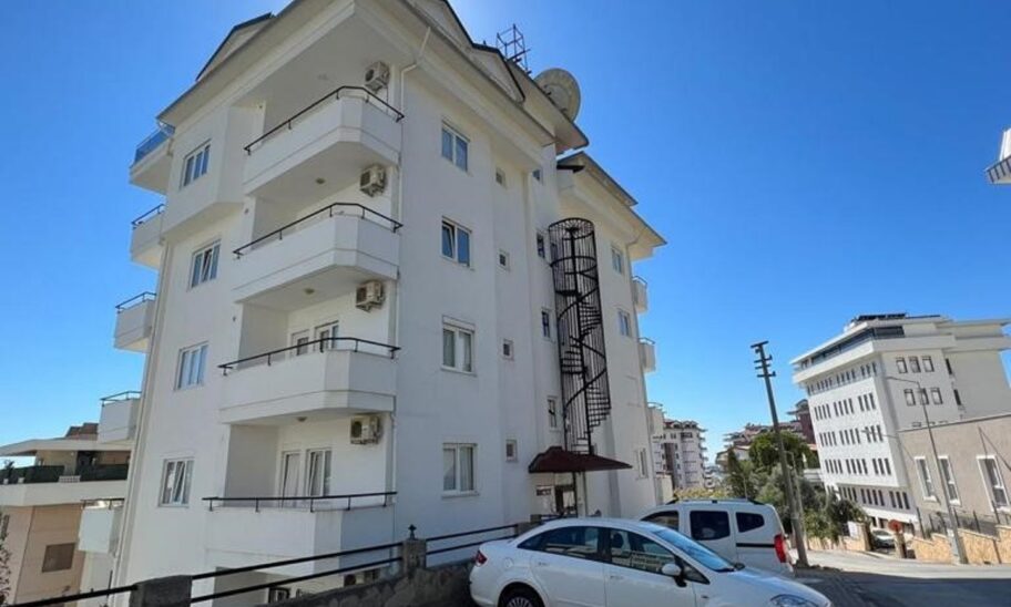 Cheap Furnished 3 Room Apartment For Sale In Cikcilli Alanya 12