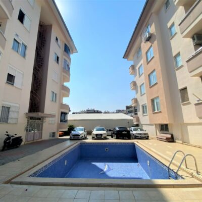 Cheap Furnished 3 Room Apartment For Sale In Cikcilli Alanya 27