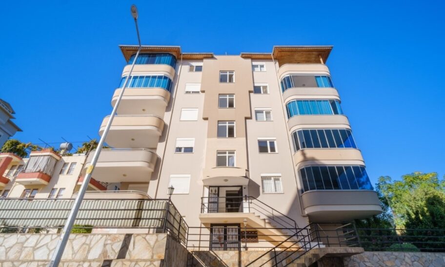 Billig møblert 3 roms leilighet til salgs i Cikcilli Alanya 34