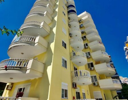 Goedkoop gemeubileerd 3 kamer appartement te koop in Mahmutlar Alanya 30
