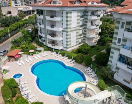 Cheap Furnished 3 Room Apartment For Sale In Oba Alanya 1