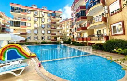 Cheap Furnished 3 Room Apartment For Sale In Oba Alanya 6