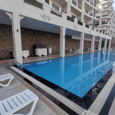 Cheap Furnished 3 Room Apartment For Sale In Oba Alanya 23