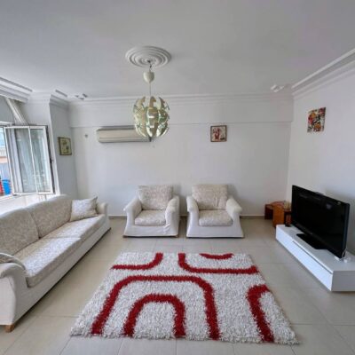 Cheap Furnished 3 Room Apartment For Sale In Oba Alanya 38