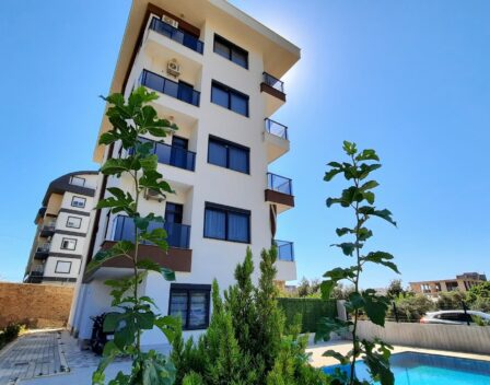 Cheap Furnished 3 Room Apartment For Sale In Oba Alanya 70