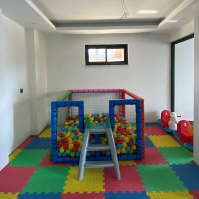 Billig möblerad 3 rums lägenhet till salu i Oba Alanya 88